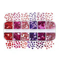 Cross and Heart Nail Sequence Decoration