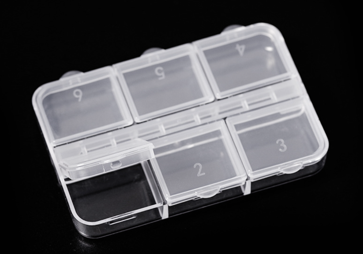6 Grids Art Empty Storage Box