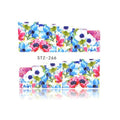 Flower Nail Decal