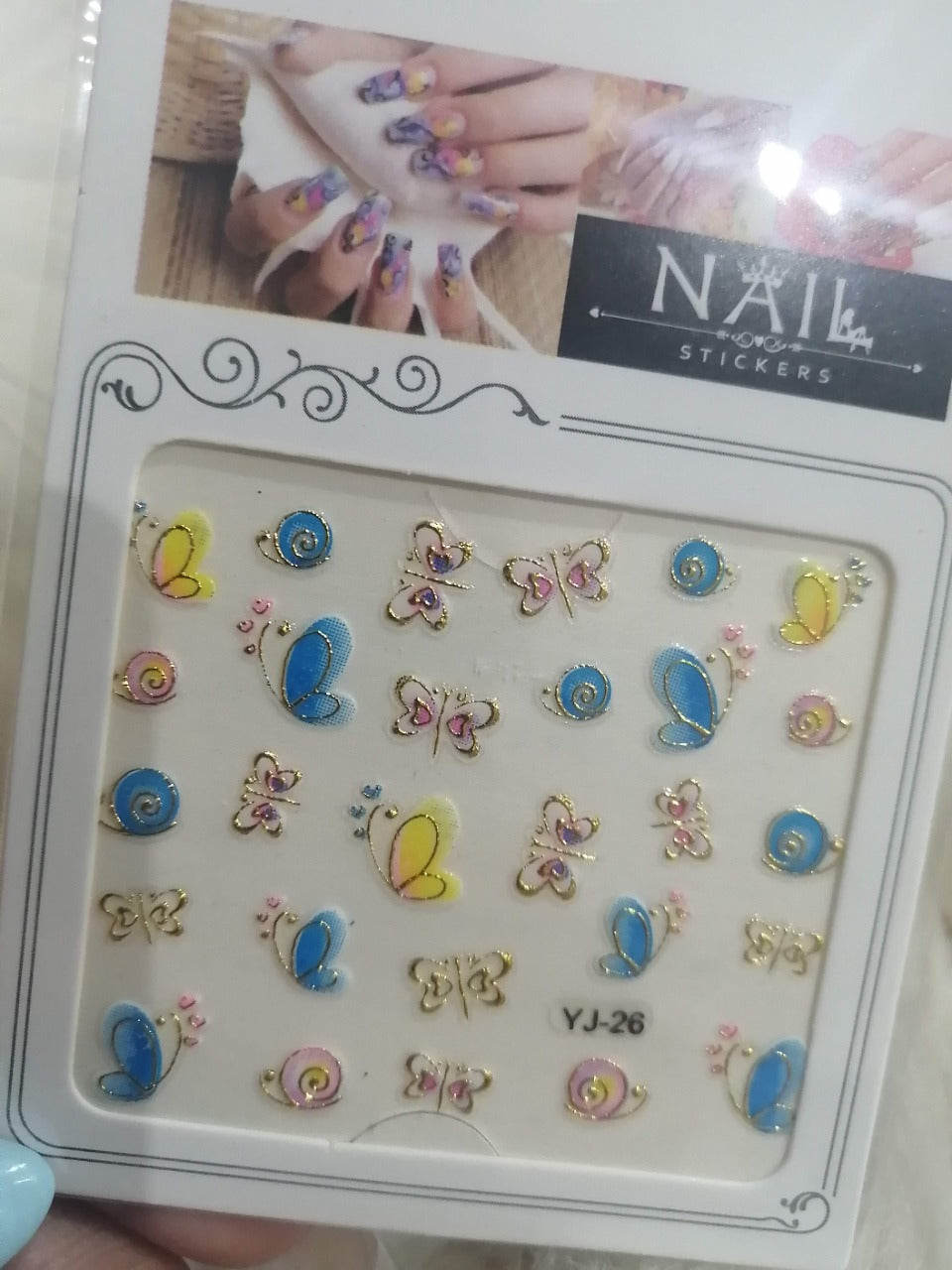 Butterfly Nail Art Sticker