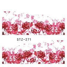 Flower Nail Decal