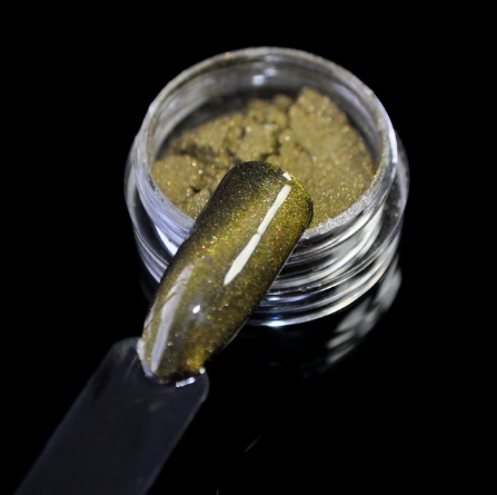 Gold Cat Eye Chrome Powder