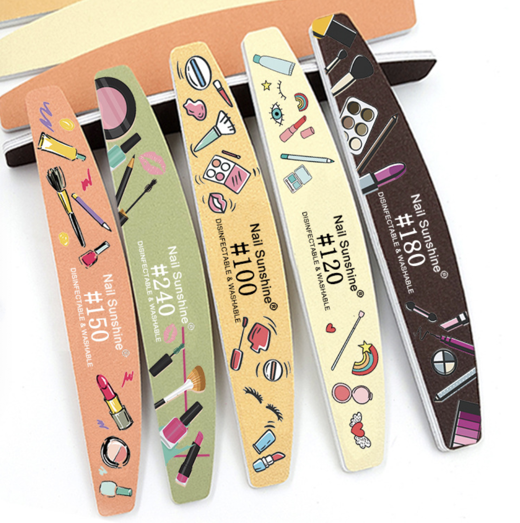 Nail Sunshine Make-Up Halfmoon Thick Nail File