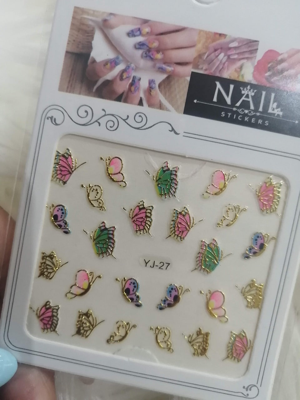 Butterfly Nail Art Sticker