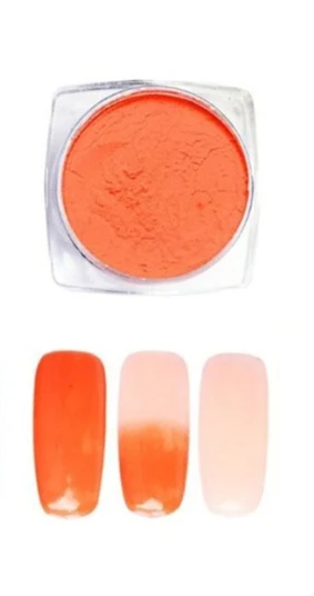 Orange Color Change Powder