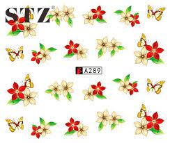 Flower Nail Decal A261-334 Range