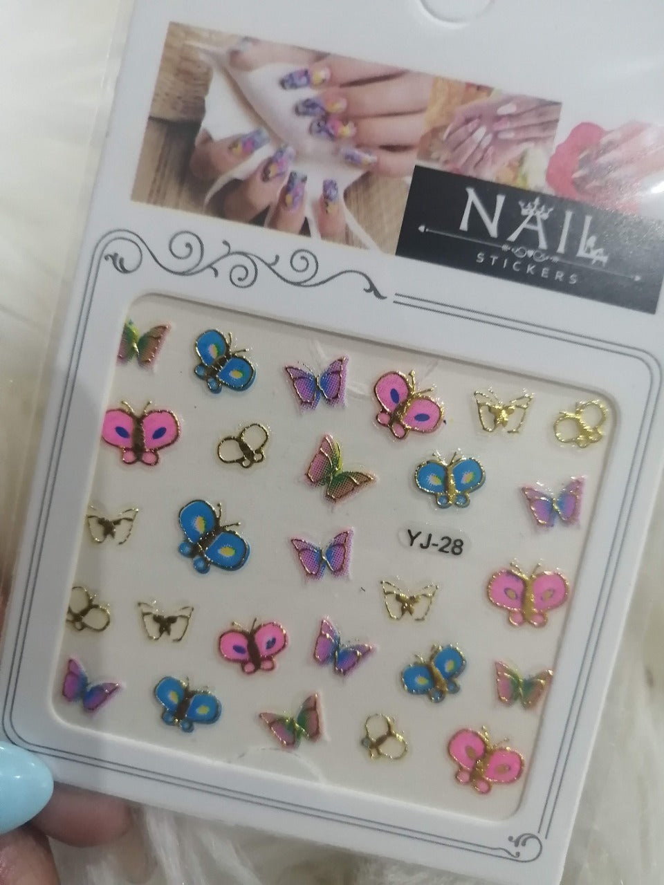 Butterfly Nail Art Sticker