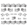 Flower Nail Decal