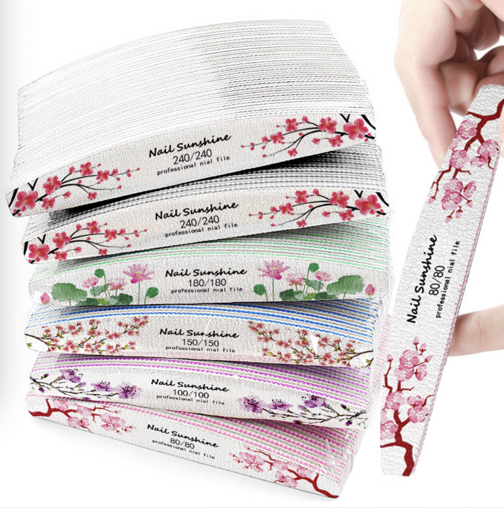 Nail Sunshine Cherry Blossom Halfmoon Thick Nail File