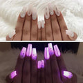 Pink Glow in the dark powder