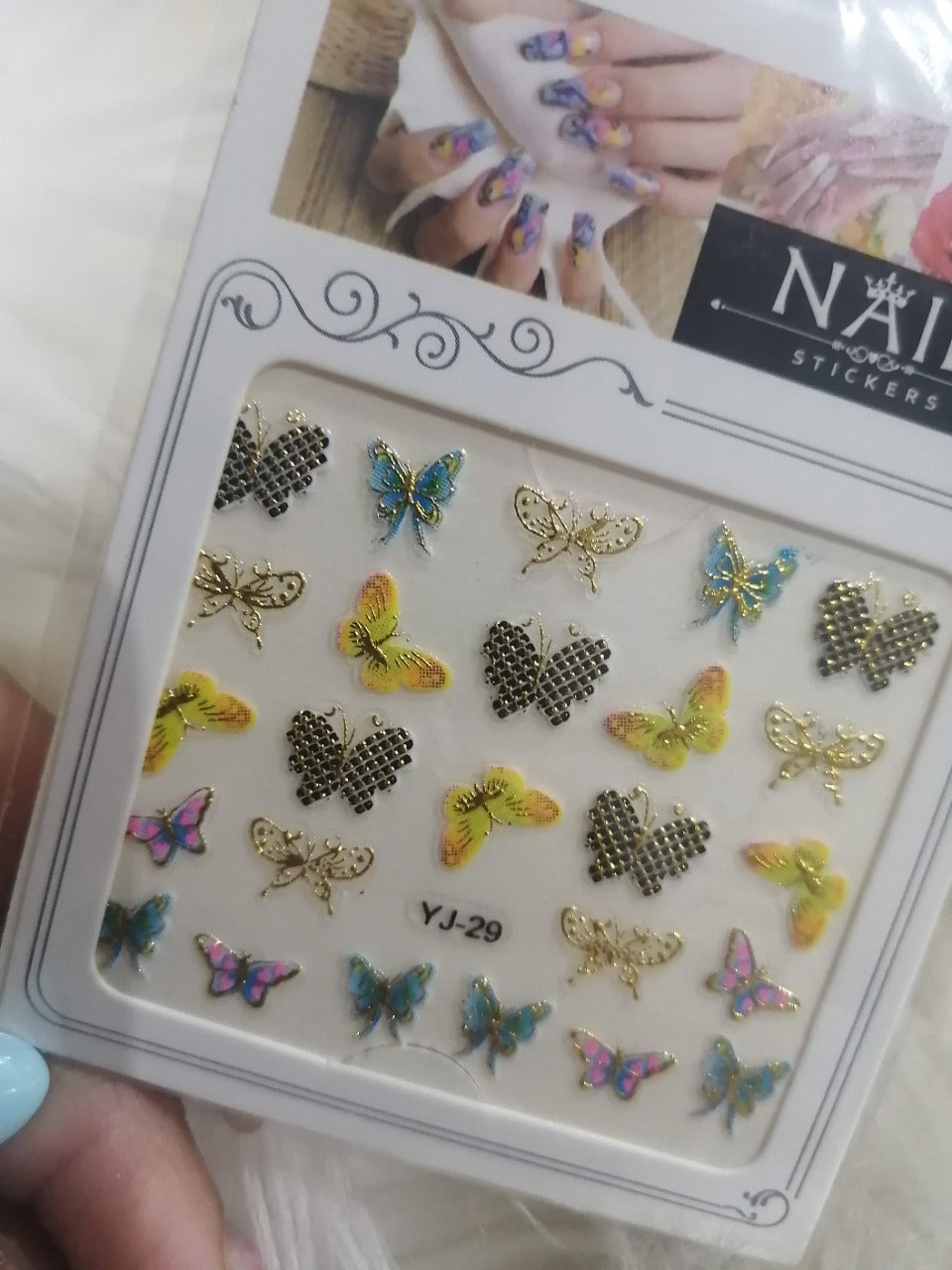 Butterfly Nail Art Sticker
