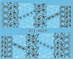 Flower Lace Nail Decal
