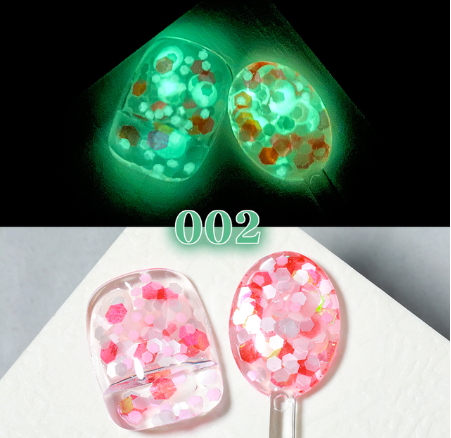 Glow in the dark Glitter Gel 10g