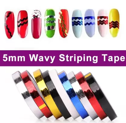 Zig Zag Metallic Striping Tape