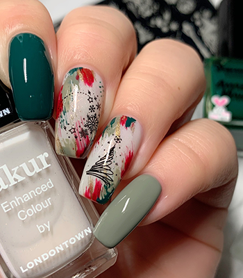 Christmas Snowflake Born Pretty Stamping Plate - L009