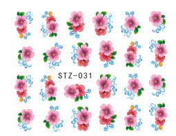 Flower Floral Nail Decal
