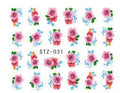 Flower Floral Nail Decal