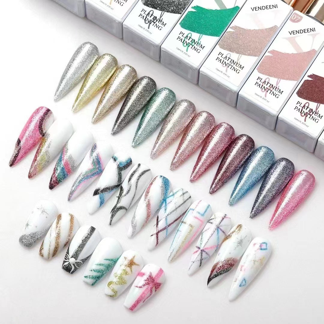 Vendeeni Platinum Liner Gel Polish 10ml