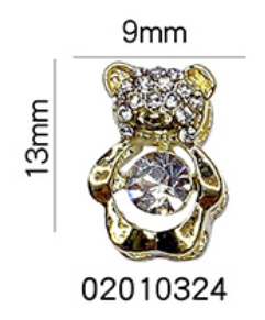 Bows Teddy Bear Other  Rhinestones Charms Nail Art Decoration