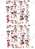 Nail decal PM32 Betty
