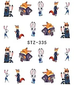 Zootopia Nail Decal