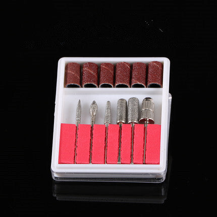 Electric Nail Drilling Head Drill Bit set