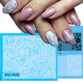 Lace Nail Decal