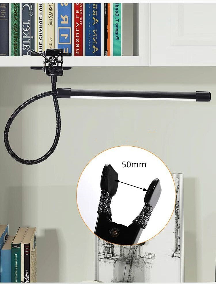 LED Desk Table Clip Lamp 7W USB Cable