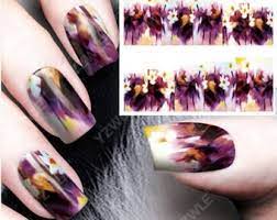 Flower Nail Decal