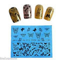 Butterfly Lace Nail Decal
