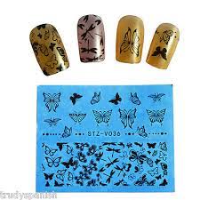 Butterfly Lace Nail Decal