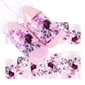 Flower Nail Decal
