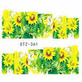 Flower Nail Decal