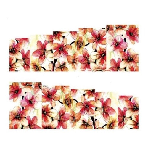 Flower Nail Decal