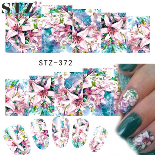 Flower Nail Decal