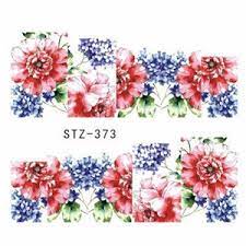 Flower Nail Decal