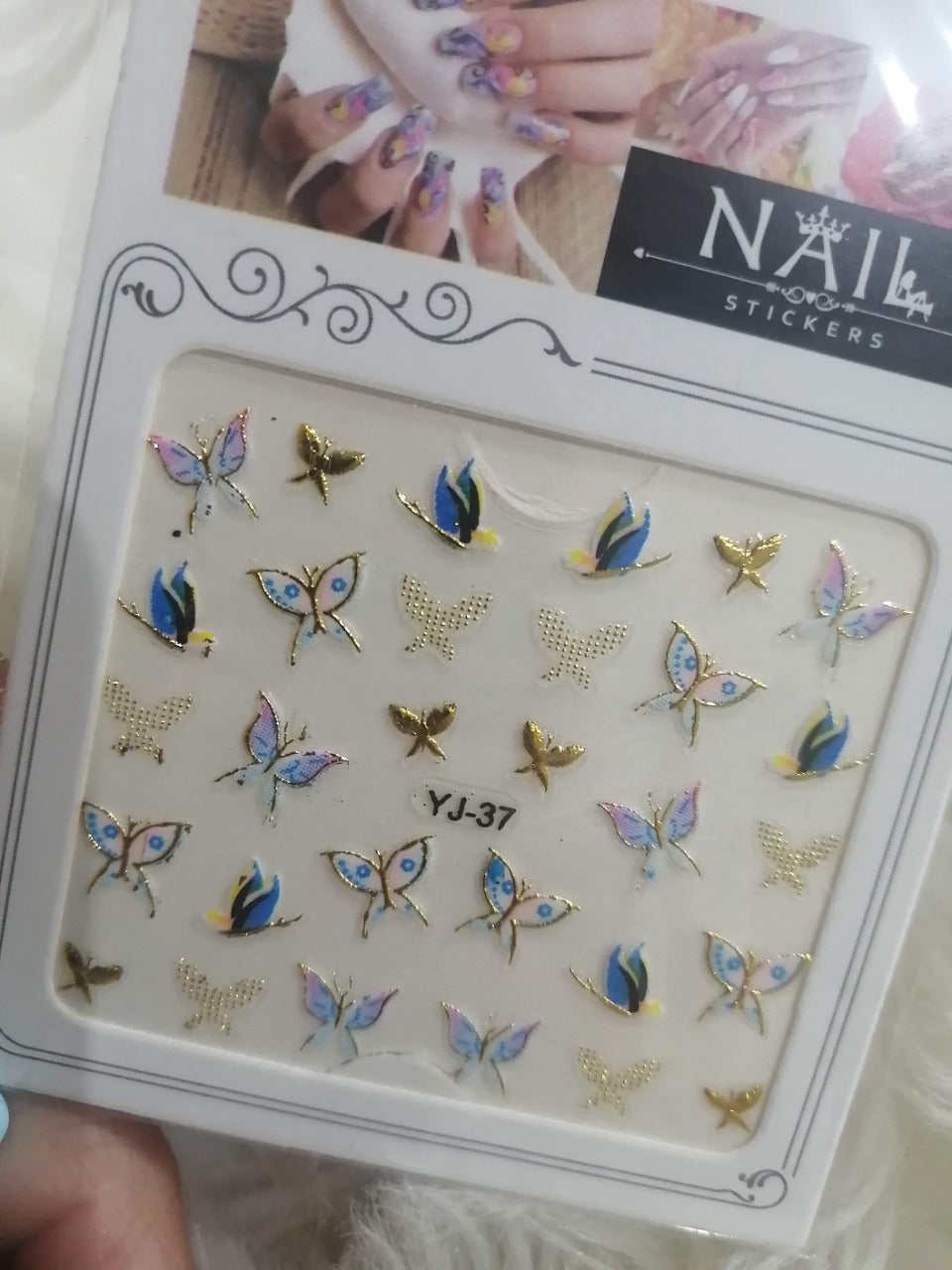 Butterfly Nail Art Sticker