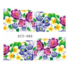 Flower Nail Decal