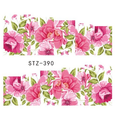 Flower Nail Decal