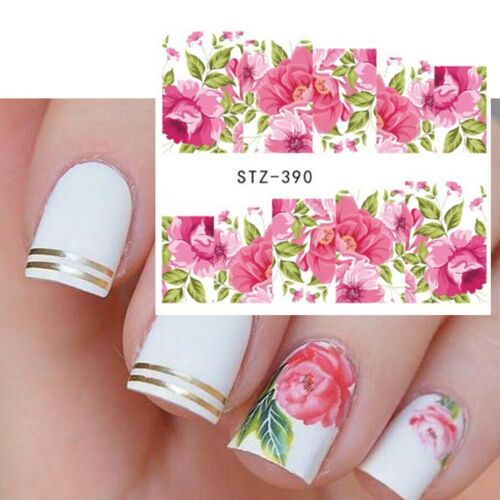 Flower Nail Decal