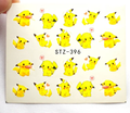 Pokemon Cartoon Nail Decal