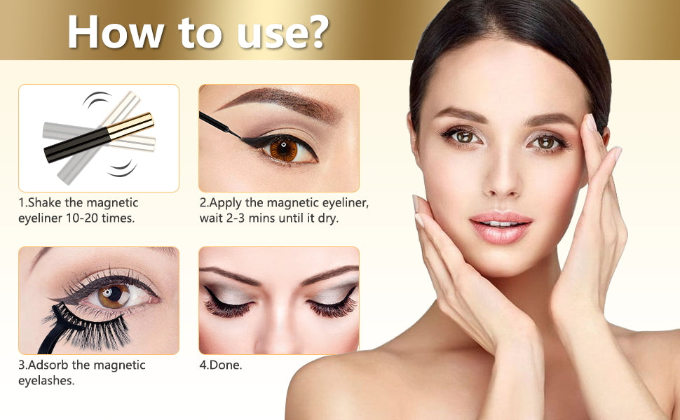 Magnetic Eyelashes Set