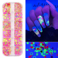 Neon Mixed Art Sequin Tray