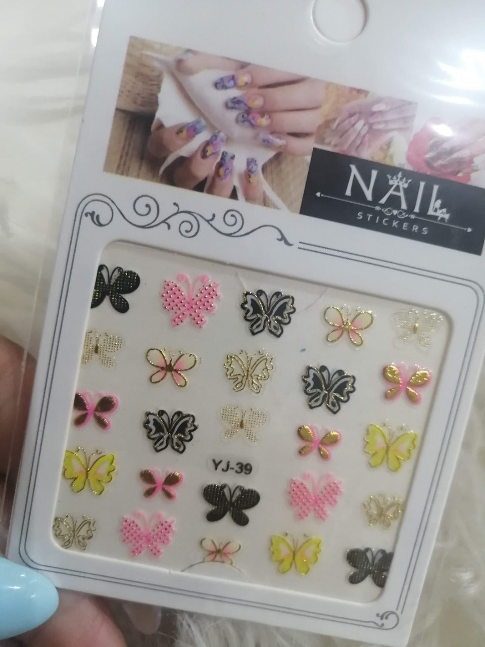 Butterfly Nail Art Sticker