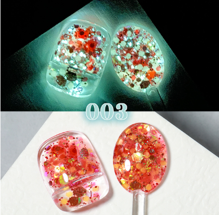 Glow in the dark Glitter Gel 10g
