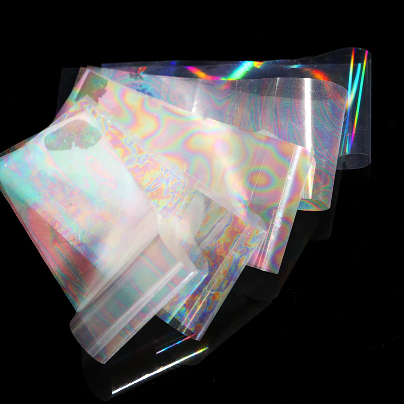 Oil Spill Chameleon Marble Nail Art Foil Set
