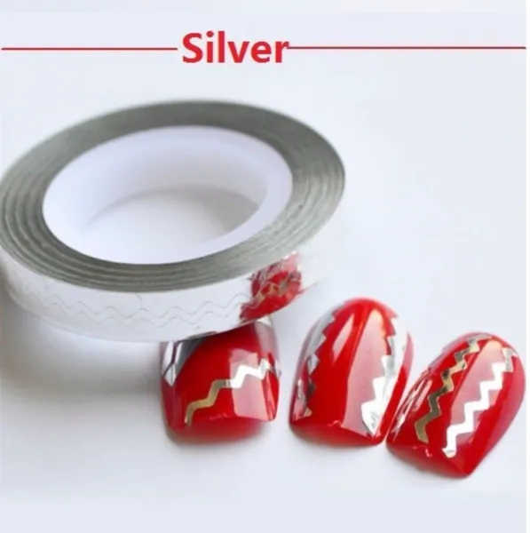 Zig Zag Metallic Striping Tape