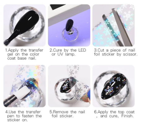 Born Pretty Foil Nail Transfer Kit