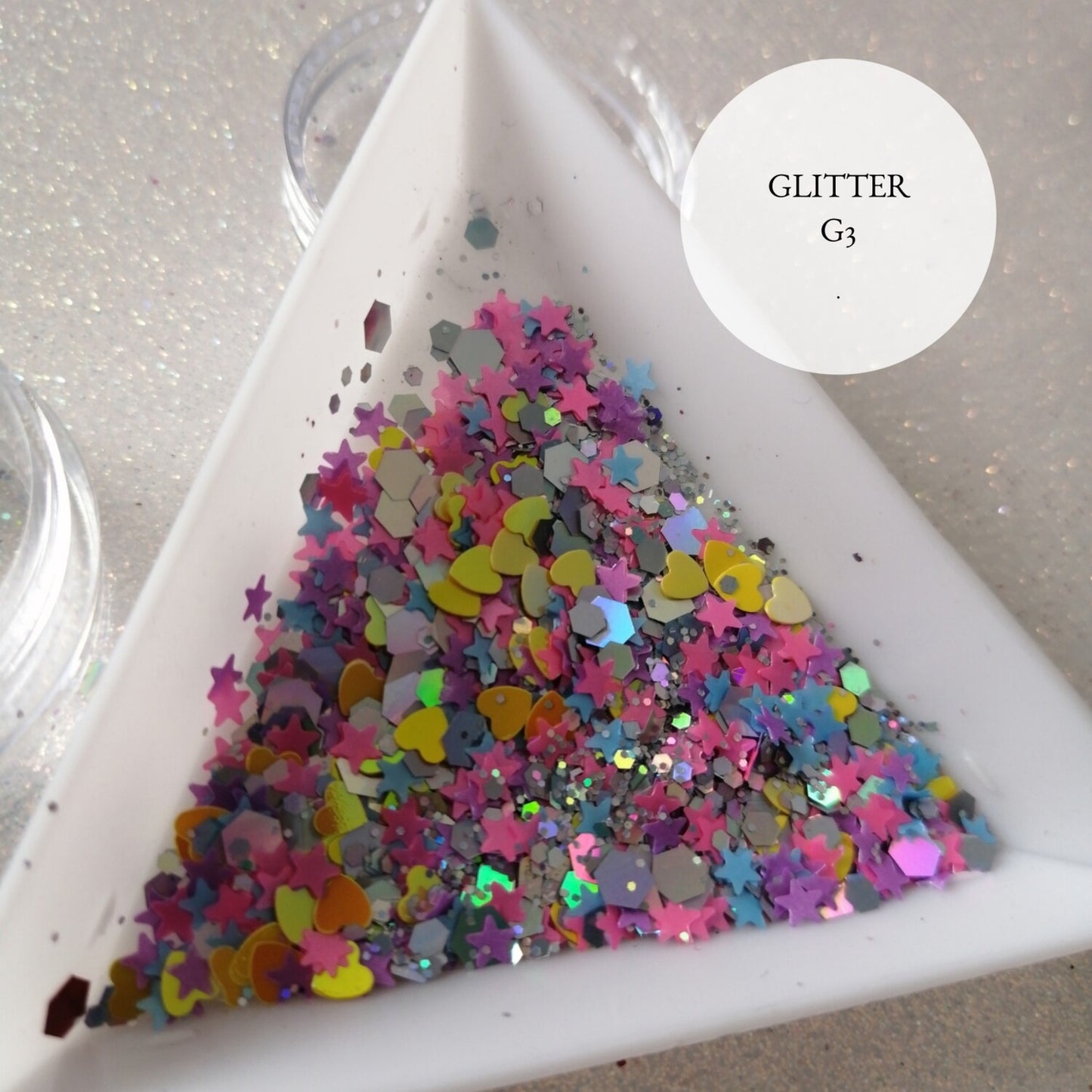 Sequence Glitter Nail Art mix