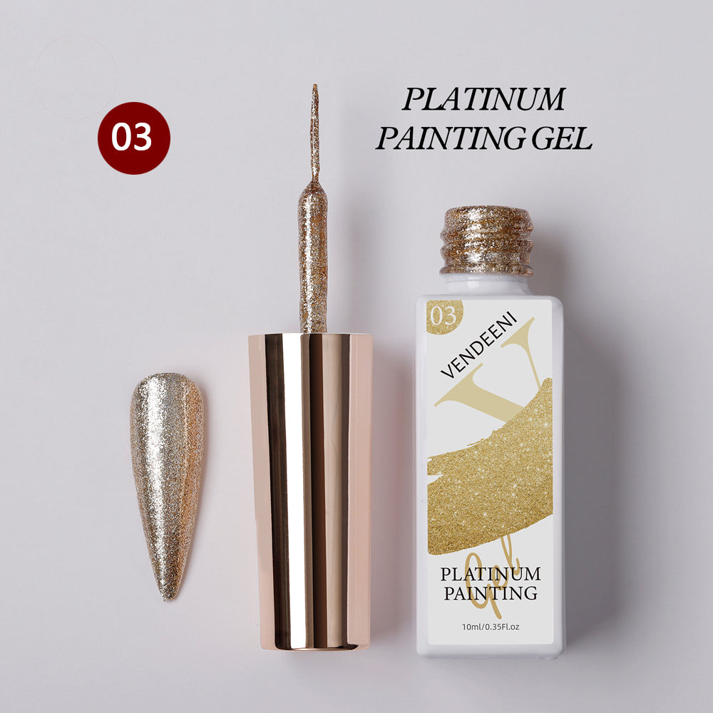 Vendeeni Platinum Liner Gel Polish 10ml